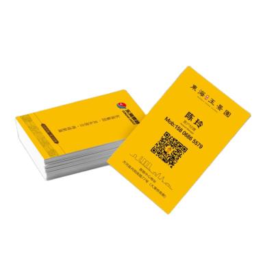 China paper & Eco - Friendly Cardboard Double Side Printing Custom Name Membership Business Card for sale