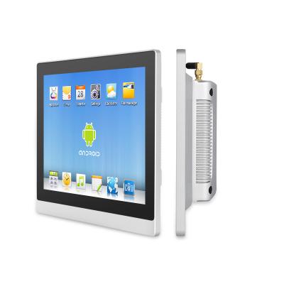 China Industrial 19 inch WIFI USB Android Touch Screen PC Aluminum Alloy Enclosure All in One PC for VESA Wall Mounted for sale