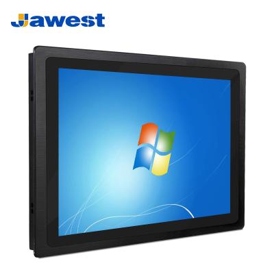 China Aluminum Alloy 21.5 Inch FHD 1080P Recessed Industrial Flat Panel PC IP65 Touch Screen All In One PC for sale