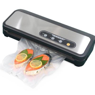 China Commercial 80Kpa Vacuum Food Sealer Machine with Kitchen Scale Tray Vacuum Air Sealer and LCD Display for Food Preservation for sale