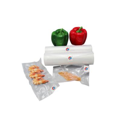 China Recyclable Food Grade Vacuum Bags Vacuum Sealer Bags Roll Transparent Vacuum Bag For Food for sale