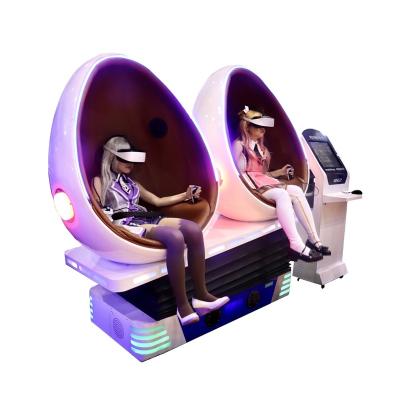 China Vview 2 Seats Egg Shaped Arcade Roller Coaster Motion Simulator 9d Vr Game Machine zu verkaufen