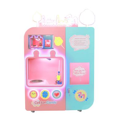 China Outdoor 24 Hour Automatic Operate Mini Shop Wifi Snack Food Candy Cotton Vending Machine For Kids for sale