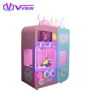 China Intelligent Automatic Coin Operation Small Snack Cotton Candy Sweet Digital Vending Machine for sale