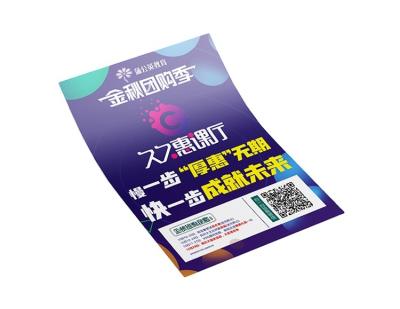 China paper & A3/A4/A5/A6 Cardboard Flyer Leaflet Printing With Cheap Price for sale