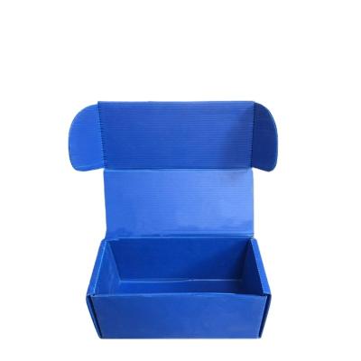 China Plastic hollow box waterproof and moisture-proof recyclable pp foil box logistics folding turnover folding panel pp packaging for sale