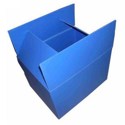 China Recyclable custom folding polypropylene sheet corrugated pp plastic mobile impraboard box Danpla pp plastic collapsible corrugated crates for sale