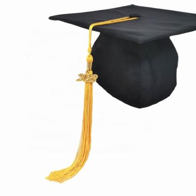 China School Gold Solid Color Graduation Tassels 2023 2023 Graduation Tassels for sale