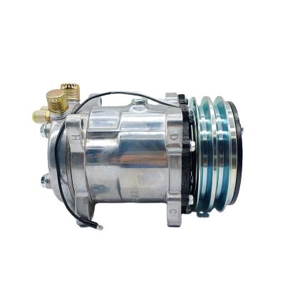 China Univeral 508 Air Conditioning Compressor Sanden Type AC 12v Compressor For Universal for sale