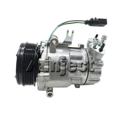 China FOR Skoda Rapid / Skoda Fabia Sanden Type SD6V12 12V 6PK 110mm Automotive AC Compressor For Skoda / VW for sale