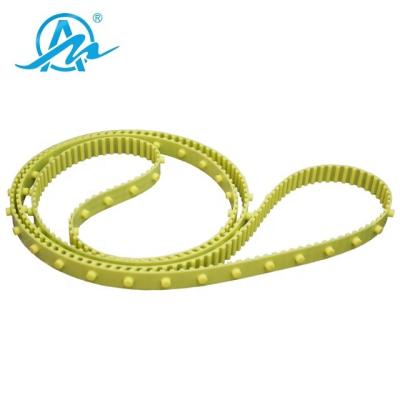 China Wholesale Heat Resistant/Aging Proof/China Yellow Dot Resistant/Wear Resistant Waterproof/Oil Coated Locked Buckle PU Belt Mini Card Machine Belt for sale