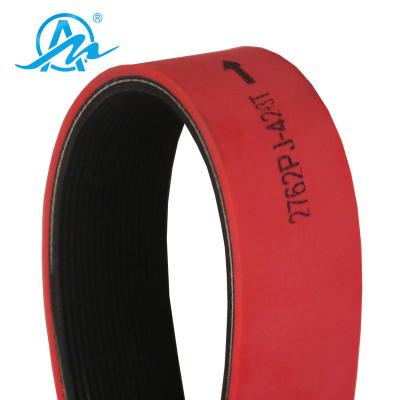 China Wholesale Price Heat Resistant/Aging Proof/Wholesale Price Red And Black Rubber Belt Non-Standard P Groove Resistant/Wear-Resistant Type for sale