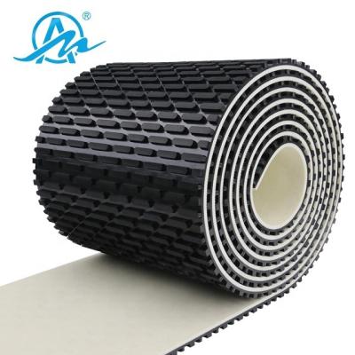 China Heat Resistant Line Shape Pattern PVC Conveyor Belt For Wood Sanding Machine for sale