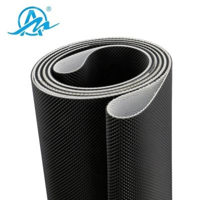 China AIMAI Wear Resistant Customized PVC Sport Treadmill Conveyor Belt With Diamond Pattern for sale