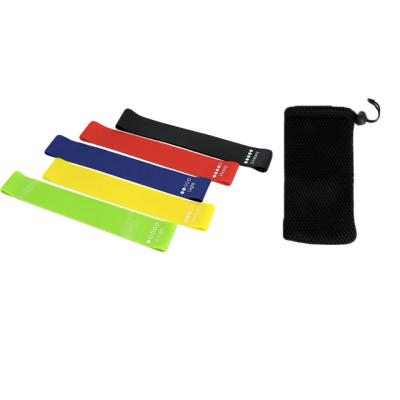 China Various Color 100% Natural Latex Yoga Elastic Stretch Resistance Bands for sale