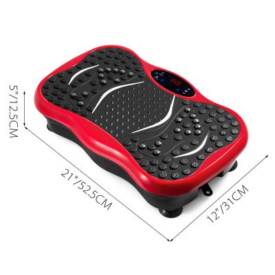 China Various Modes Various Modes Rectangle Body Fitness Power Adjustment Remote Control Vibration Plate for sale