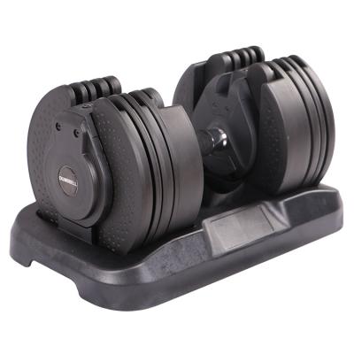 China Universal Commercial Gym Fitness 20kg Adjustable Dumbbell Set for sale