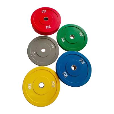 China Universal Multiple Colors Weigh Barbell Dish For Gym Fitness Barbell Weight Dish Barbell Plates Weight Lifting for sale