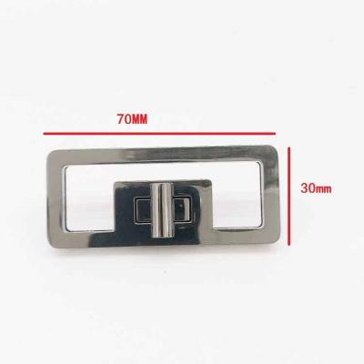 China Durable.attractive Metal Turn Lock Handbag Briefcase Twist Lock Buckle High Quality Zinc Alloy Metal Hardware for sale