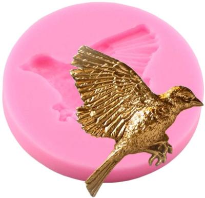 China Viable Eagle Shape Fondant Molds Chocolate Candy Cake Decorating Molds Cupcake Topper Fondant Molds for sale