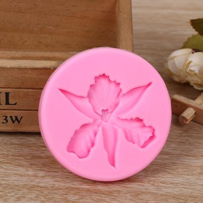 China Viable Flower Silicone Molds Chocolate Candy Fondant Mold Wedding Cupcake Topper DIY Cake Decorating Tools for sale