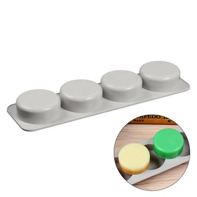 China Viable Silicone Mold for Soap Round Molds for Jelly Chocolate Cake Bakeware Candy Ice Cream Pudding Baking Mold for sale