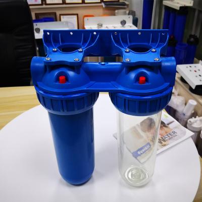 China Hotel Water Filters 10 Inch 2 Stage for sale