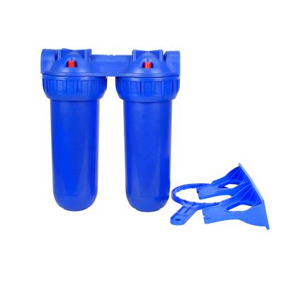 China Hotel Made In China 10 Inch 2 Stage Water Filter Housing for sale