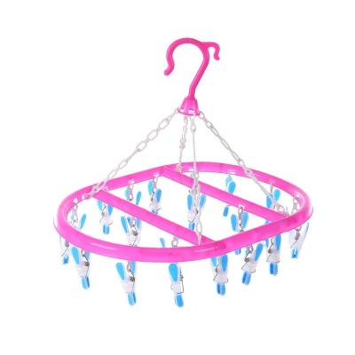 China Detachable Custom Plastic Laundry Drying Hanger for Non Slip Hanger Clothes for sale