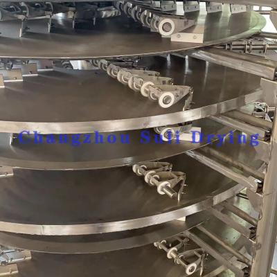 China SUS304/316L Disk Continuous Drying Equipment with Solid Operation and PLC Control for sale