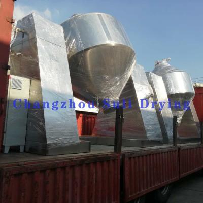 China Electric Heating SZG Double Cone Rotary Vacuum Dryer for Battery Materials for sale