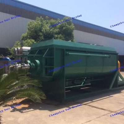 China Thermal oil sludge hollow paddle dryer saves costs for sale