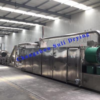 中国 Thermal Oil DW Series Belt Dryer Rose Performance Is Stable 販売のため