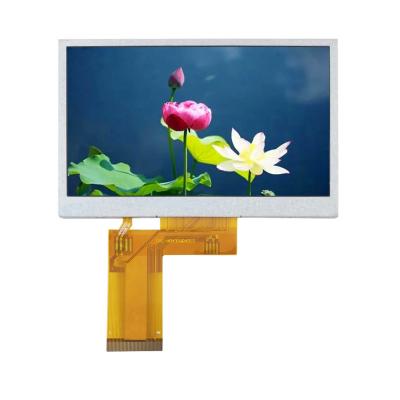 China Hot Sale Industrial Application 4.3 Inch TFT LCD Module Customized 6 Hours Viewing 480(RGB) LCD Display 24BIT Display Panel from X272 Tft 4.3 inch for sale