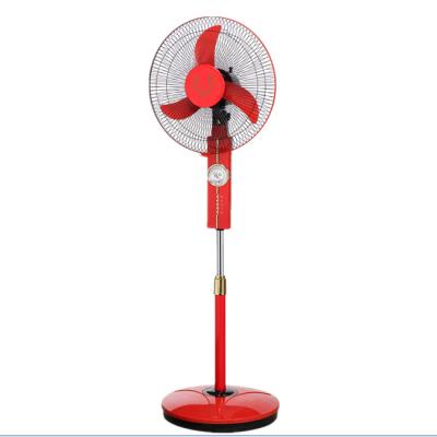 China Power Saving & 16 Inch Pedestal Backup USB AC/DC Solar Floor Cooling Fan for sale