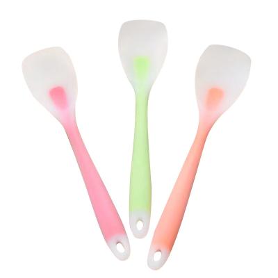 China CAD Tool Silicone Spoon Spatula Scraper Viable Non-Stick Heat Resistant Cooking Mixing Spatula for sale