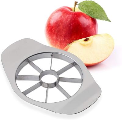 China Eco-friendly CAD Fruit Vegetable Tools 8 Stainless Steel Blades Fruit Apple Slicer Hollow Puncher Cutter for sale