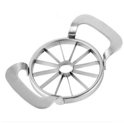 China Durable Improved Ultra-Sharp 12-Blade Stainless Steel Extra Large Version Apple Hollow Puncher, Apple Slicer for sale