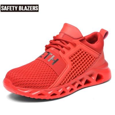 China New Style Man BLAZERS SAFETY Anti Puncture Safety Shoes Anti Smash Wear Resistant Protective Anti Slip Work Wear for sale