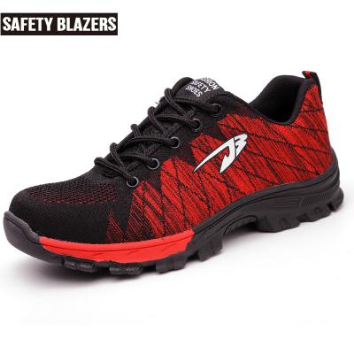 China Hot Rolling And Breathable SAFETY BLAZERS Men's And Women's Anti Piercing Steel Toe Work Safety Shoes for sale