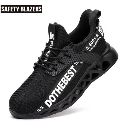 China New Anti Piercing Steel SAFETY BLAZERS Toe Flat Wear Resistant Protective Wear Resistant Safety Shoes for sale