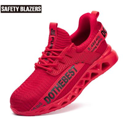 China 2022 SAFETY ANTI-SLIP BLAZERS anti piercing safety shoes NEW anti rolling comfortable Anti-sensational breathable for sale