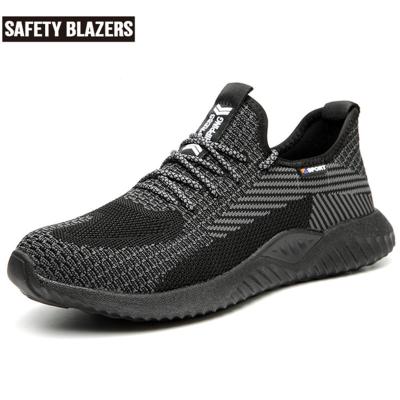 China Four Seasons Steel Work Insurance SAFETY BLAZERS Toe Smash Proof and Smash Proof Men Breathable Safety Shoes for sale