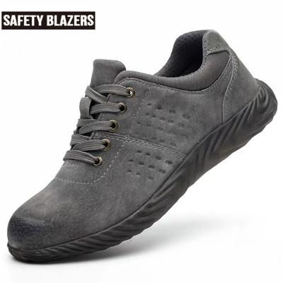 China New Sensational Anti Steel SAFETY BLAZERS Anti Piercing Toe Iron Filings Wear Resistant And Anti Slip Safety Shoes for sale