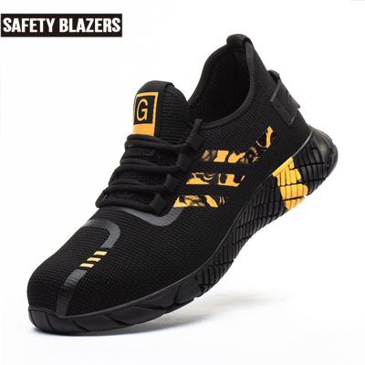 China New Wear Resistance BLAZERS SAFETY TOE Lightweight Safety Shoes Anti-skid Iron Steel Filings With Steel Toe for sale