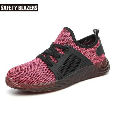 China New fashionable steel SAFETY BLAZERS toe men's and women's anti puncture anti puncture safety work shoes for sale