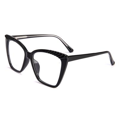 China TR2008 Fashion Cat Eye Design TR Frame Eyeglass Frame Optical 2021 zu verkaufen