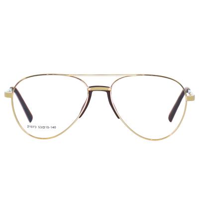 China 2021 New Trendy High Quality Metal Comfortable Optical Frames Eyeglasses for sale