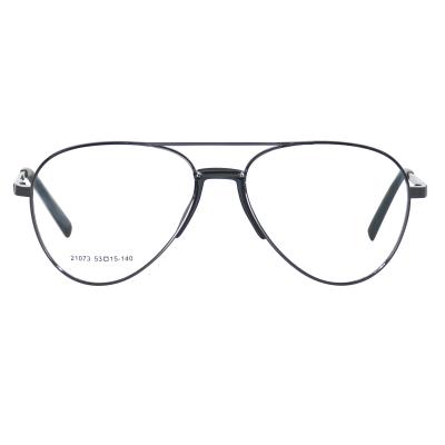 China Custom Size Optical Frame Eyeglasses Metal Fashionable Design Round Circle for sale