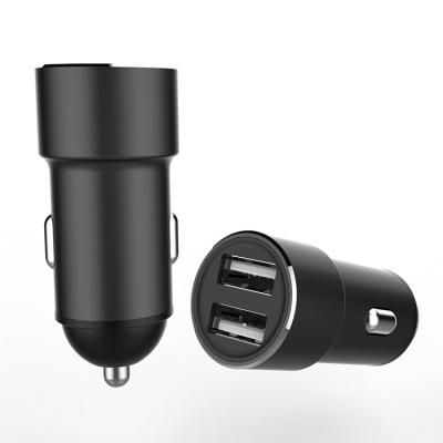 China New China-chic Car Charger 2.4A/18W One With Two Sockets USB Dual Charging Tablet Mobile Phone Fast Charger Car Charger for sale